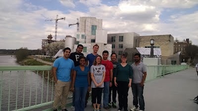 Group photo of lab members